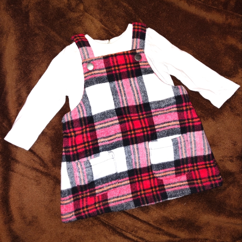 Infant winter jumper dress